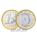 Monaco 1 euro UNC 2020 - Prince Albert II