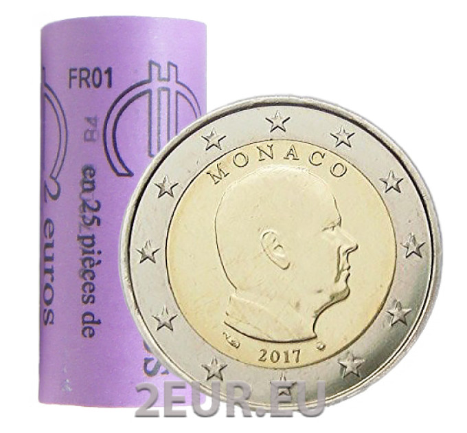 Monaco 2 euro rol 2017