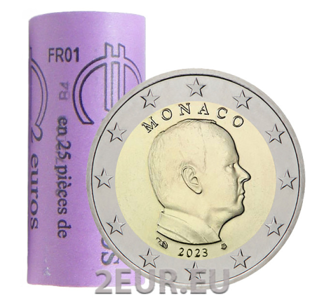 Monaco 2 euro Rol 2023