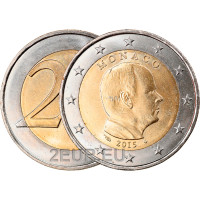 Monaco 2 euro UNC 2015 - Prins Albert II