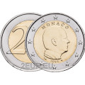 Monaco 2 euro UNC 2018 - Prins Albert II