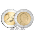 Monaco 2 euro UNC 2014 - Prins Albert II