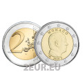 Monaco 2 euro UNC 2020 - Prins Albert II