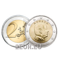 Monaco 2 euro UNC 2011 - Prins Albert II