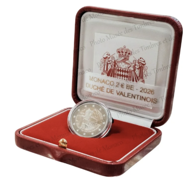 Monaco 2 euro PROOF 2026 - Hertogdom Valentinois