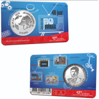 Nederland 5 euro UNC 2021 - 40-jarig jubileum NOS Jeugdjournaal