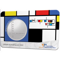Nederland 5 euro UNC 2022 - Piet Mondriaan