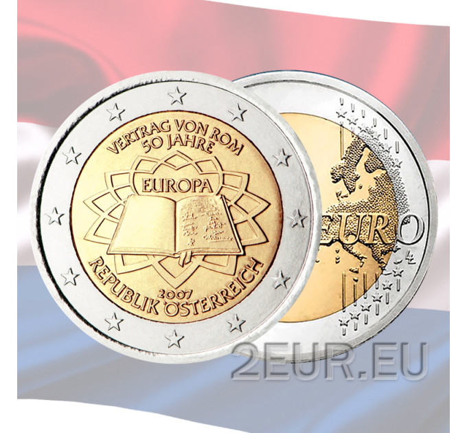 Nederland 2 euro UNC 2007 - Verdrag van Rome