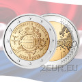 Nederland 2 euro UNC 2012 - 10 Jaar Euro Cash
