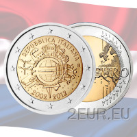 Nederland 2 euro UNC 2012 - 10 Jaar Euro Cash