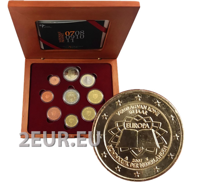 Nederland 2 euro proof 2007 - Verdrag van Rome