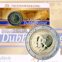 Netherlands 2 euro BU 2013 - Beatrix and Willem Alexander  