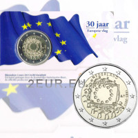 Netherlands 2 euro BU 2015 - 30 jaar EU vlag 