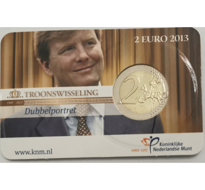 Netherlands 2 euro BU 2013 - Beatrix and Willem Alexander  