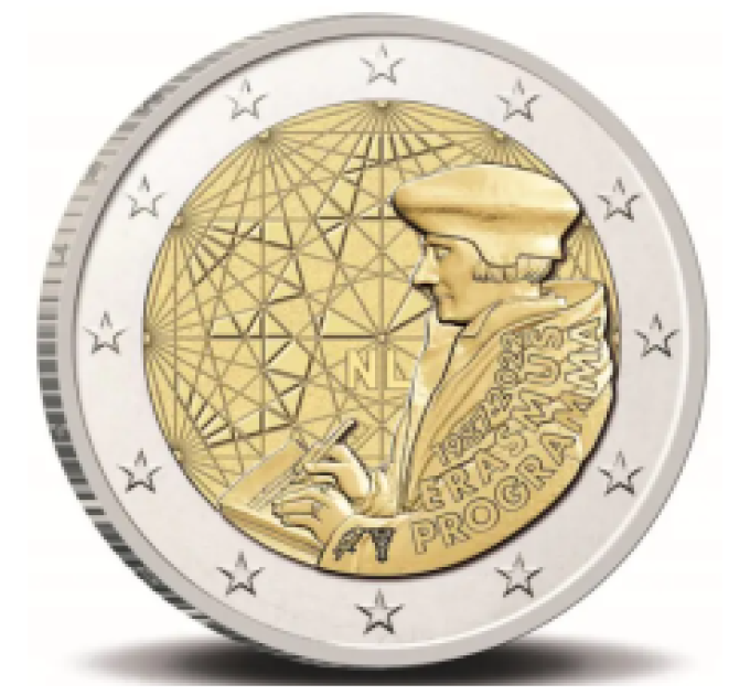 Nederland 2 euro UNC 2022 - 35 jaar Erasmus