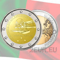 Portugal 2 euro UNC 2022 - 100ste verjaardag van de eerste Zuid-Atlantische luchtoversteek