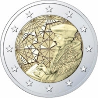 Portugal 2 euro UNC rollen 2022 - 35 jaar Erasmus