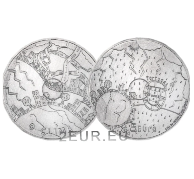 Portugal 5 euro UNC 2022 - Klimaat