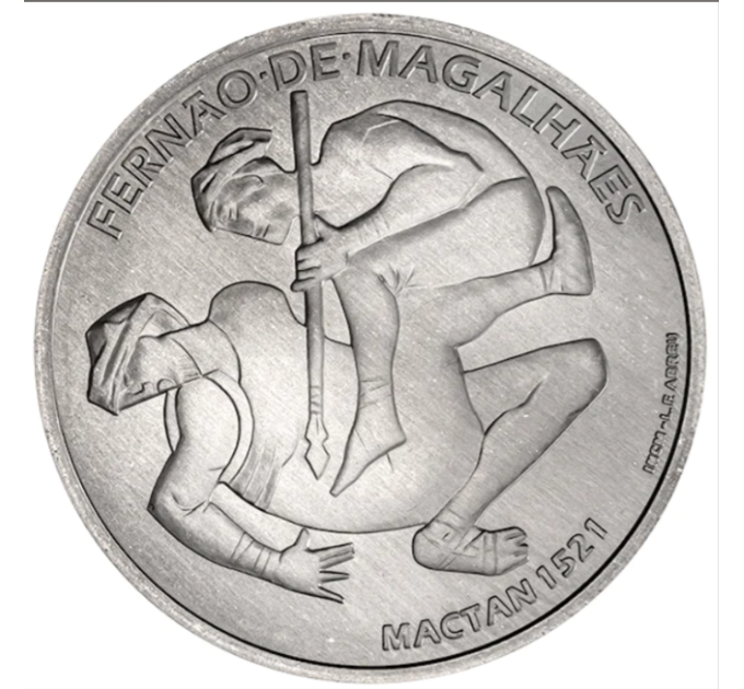 Portugal 7,5 euro UNC 2021 - 5e eeuw van Ferdinand Magellan's reis om de wereld - Mactan 1521
