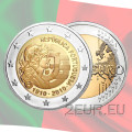 Portugal 2 euro UNC 2010 - Eeuwfeest van de Portugese Republiek