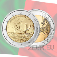 Portugal 2 euro UNC 2011 - 500e geboortedag van Fernao Mendes Pinto