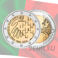 Portugal 2 euro UNC 2015 - 150 jarig jubileum van het Portugese Rode Kruis
