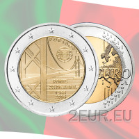 Portugal 2 euro UNC 2016 - 50 jaar sinds inhuldiging van de 25 april-brug