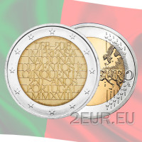 Portugal 2 euro UNC 2018 - 250e verjaardag van de Nationale Drukkerij