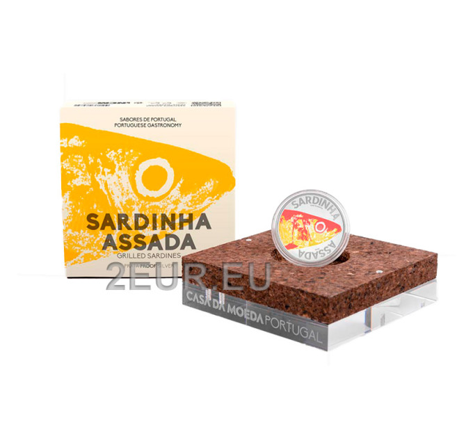 Portugal 10 euro zilver proof 2020 - De Sardines