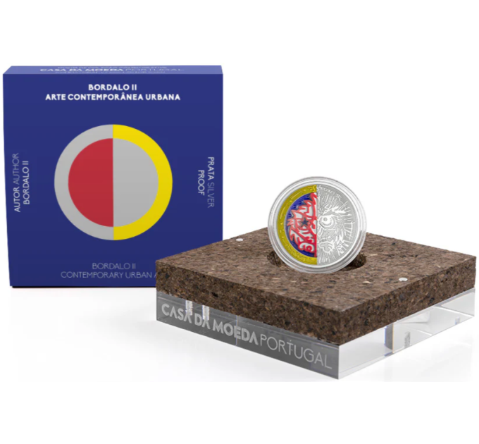 Portugal 10 euro zilver proof 2023 - Bordalo II