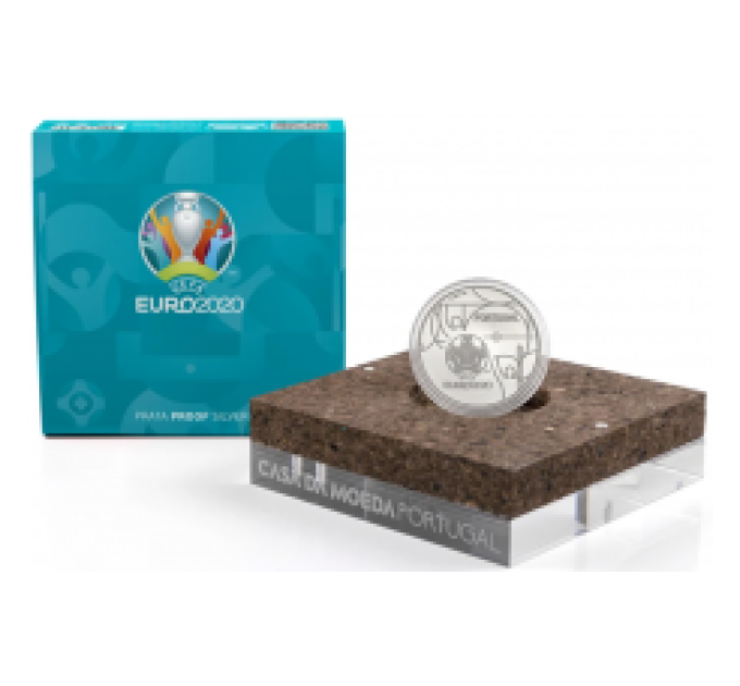 Portugal 2,5 euro zilver proof 2020 - Euro 2020