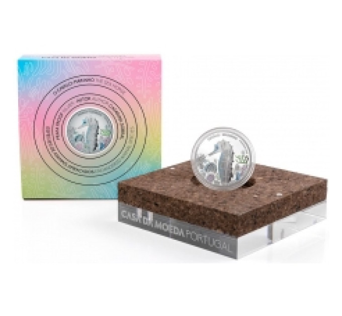 Portugal 5 euro zilver proof 2021 - Zeepaardje