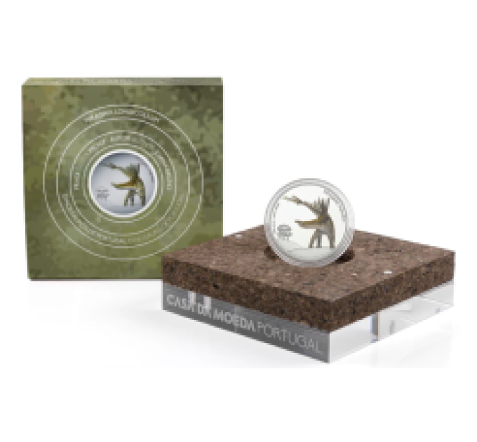 Portugal 5 euro zilver proof 2023 - Miragaia longicollum