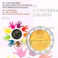Portugal 2 euro BU 2008 - 60 jaar mensenrechten