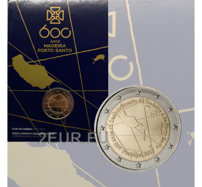 Portugal 2 euro BU 2019 - 600e verjaardag van de ontdekking van het eiland Madeira en Porto Santo