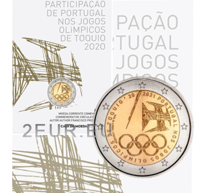 Portugal 2 euro BU 2021 - Olympische Zomerspelen 2020