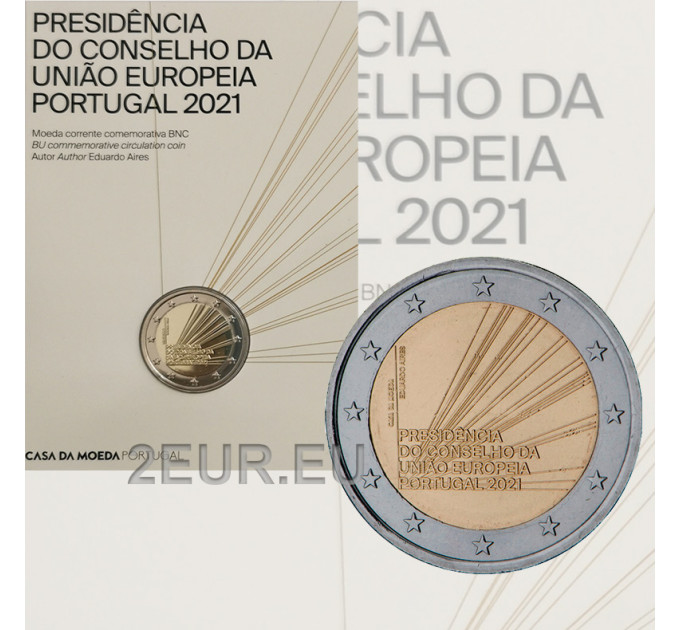 Portugal 2 euro BU 2021 - Voorzitterschap van de Raad van de Europese Unie