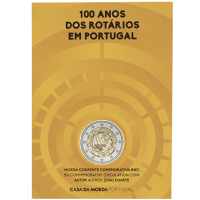 Portugal 2 euro BU 2026 - 100-jarig jubileum van de Rotary Foundation in Portugal