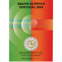 Portugal 2 euro BU 2024 - Olympische Zomerspelen in Parijs - Portugees Olympisch Team Portugal 2 euro BU 2024 - Olympische Zomerspelen in Parijs - Portugees Olympisch Team