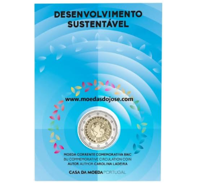 Portugal 2 euro BU 2025 - Duurzame ontwikkeling