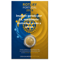 Portugal 2 euro BU 2026 - 100-jarig jubileum van de Rotary Foundation in Portugal