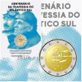 Portugal 2 euro BU 2022 - 100ste verjaardag van de eerste Zuid-Atlantische luchtoversteek