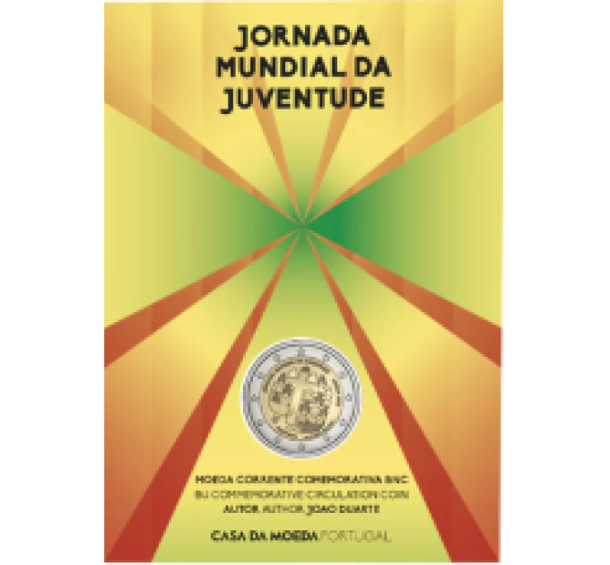 Portugal 2 euro BU 2023 - Wereldjongerendag