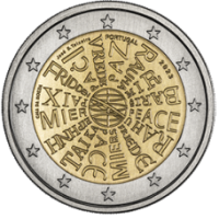 Portugal 2 euro UNC 2023 - Vrede in onze handen