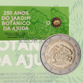 Portugal 2 euro proof 2018 - 250 jaar sinds de oprichting van de botanische tuin van Ajuda