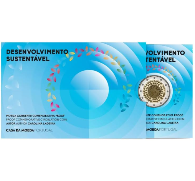 Portugal 2 euro Proof 2025 - Duurzame ontwikkeling