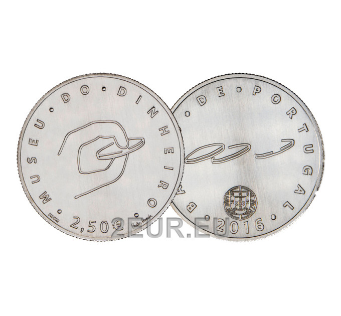 Portugal 2,5 euro UNC 2016 - Geldmuseum