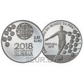 Portugal 2,5 euro UNC 2018 - FIFA Wereldkampioenschap voetbal in Rusland