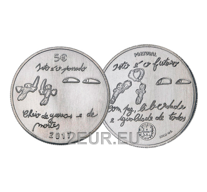 Portugal 5 euro UNC 2017 - De jeugd en de toekomst