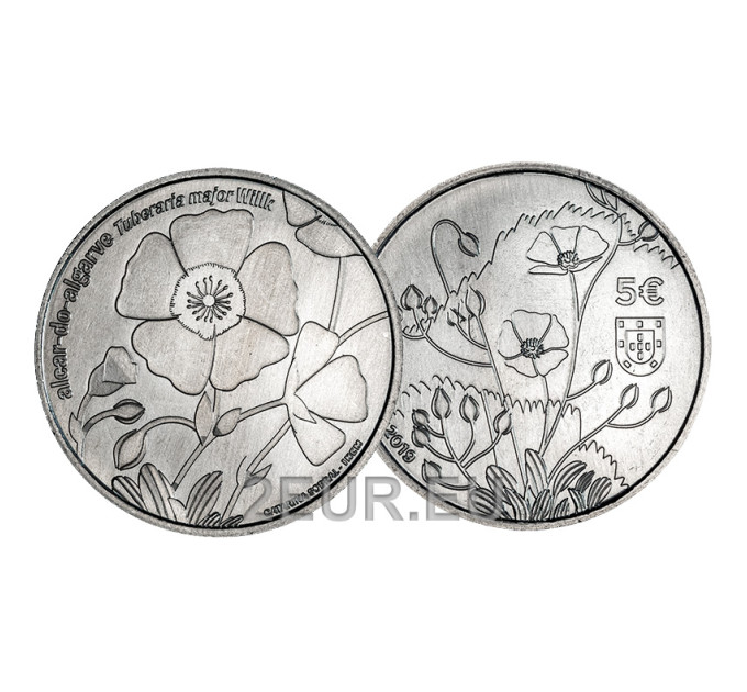 Portugal 5 euro UNC 2019 - Tuberaria Major